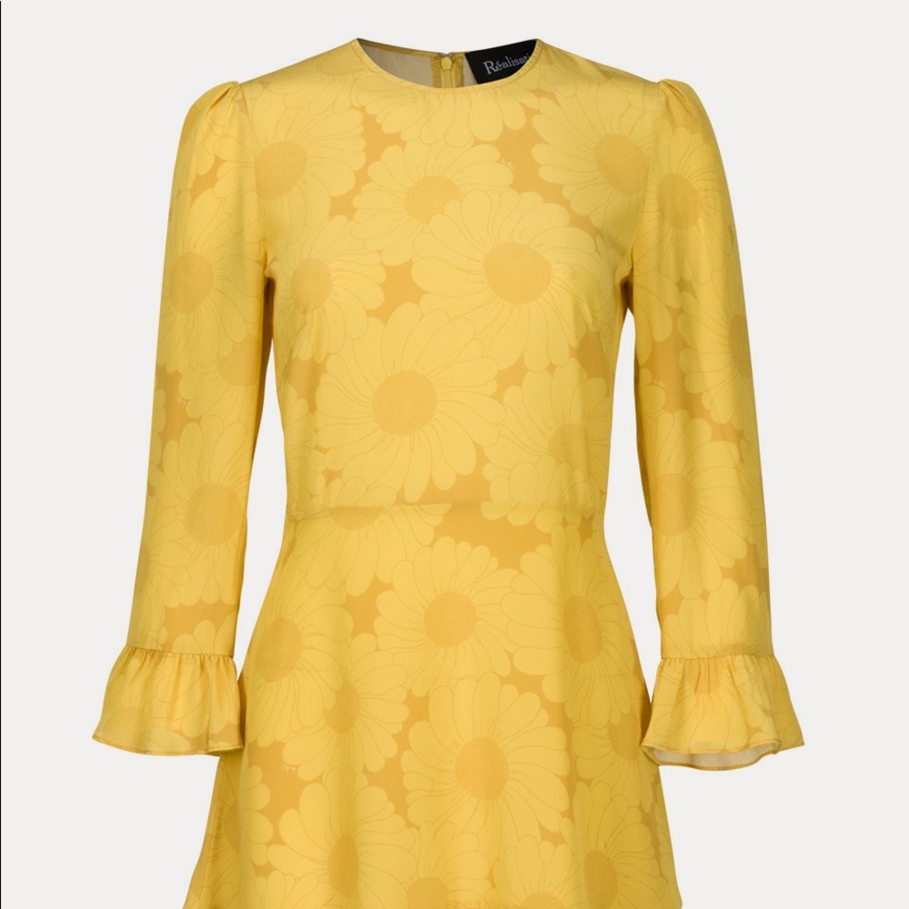 Réalisation Par Mary Jane Dress in Sunflower Size M